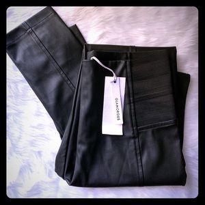 Glamorous vegan faux leather black pant